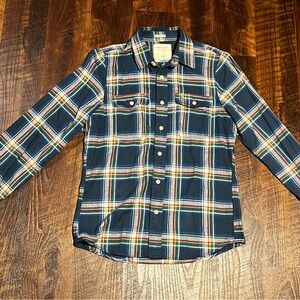 Abercrombie & Fitch Plaid Button-Up Shirt